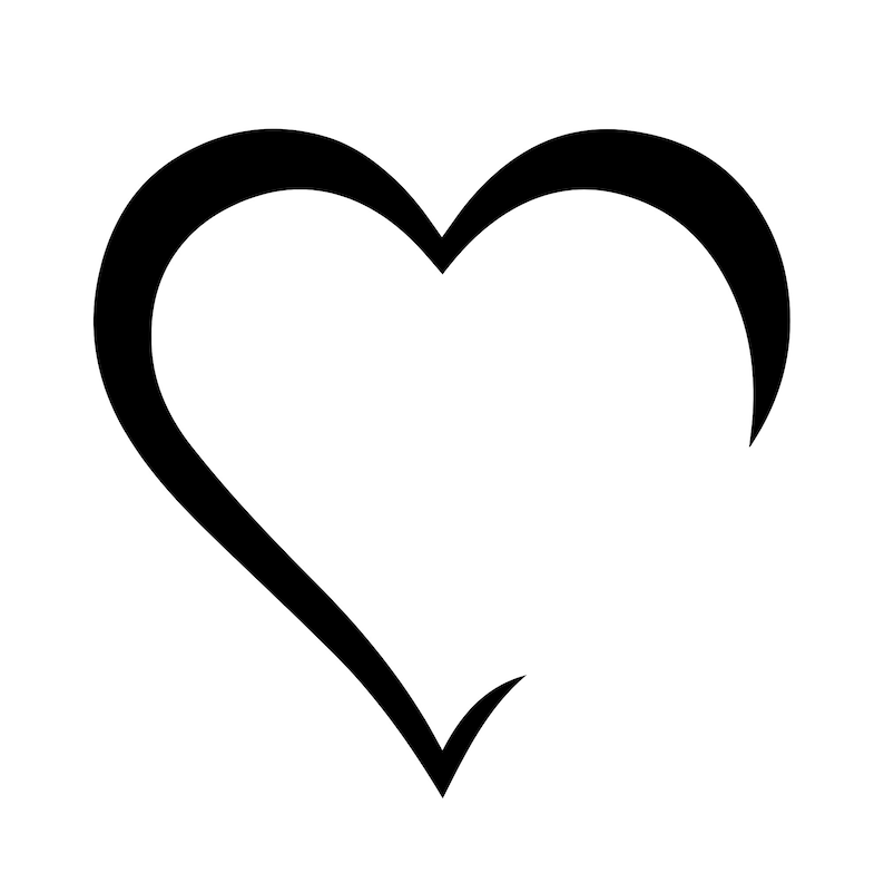 3 Doodle Heart SVG Bundle, Heart SVG Bundle, Hand-drawn Heart Svg, Valentine Heart Svg#3