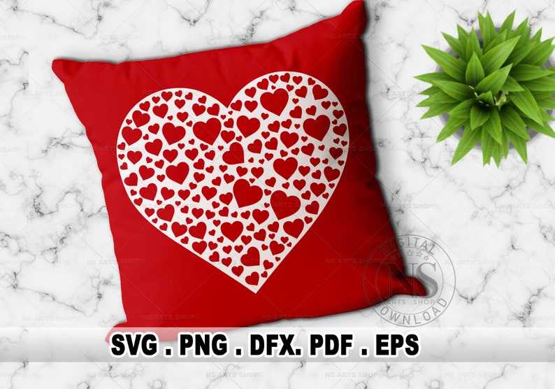 Love Red Hearts SVG, Hearts SVG#3