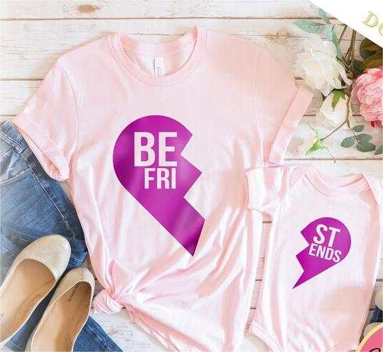 Best Friends Heart File Creativity and Fun Digital Download  