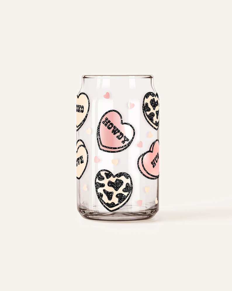 Beer Can GlassCandy Hearts Svg Creativity and Fun Digital Download  