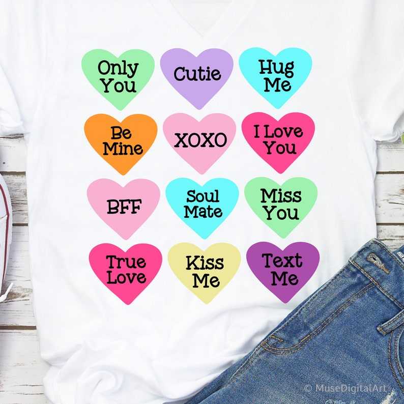 Funny Valentine Love Kids Candy Svg, Candy Heart Svg#3