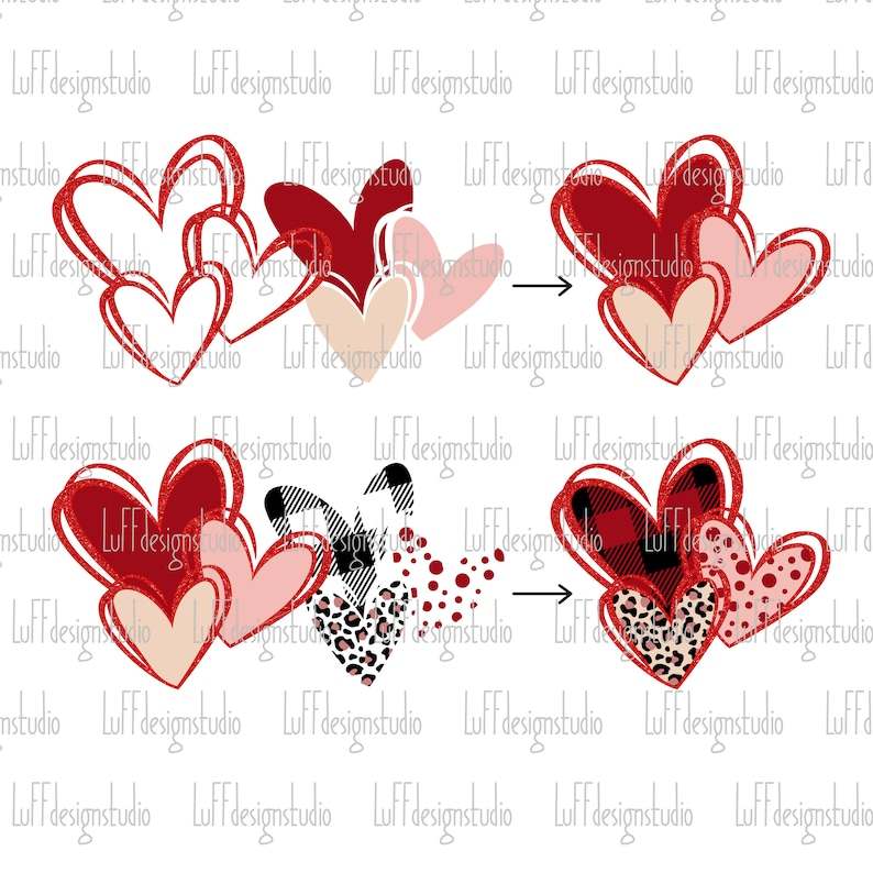 love heart shape, valentine's day - free svg file for members - SVG Heart