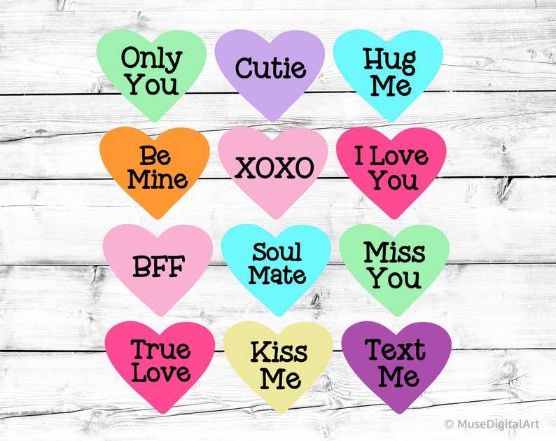 Funny Valentine Love Kids Candy Svg, Candy Heart Svg#2