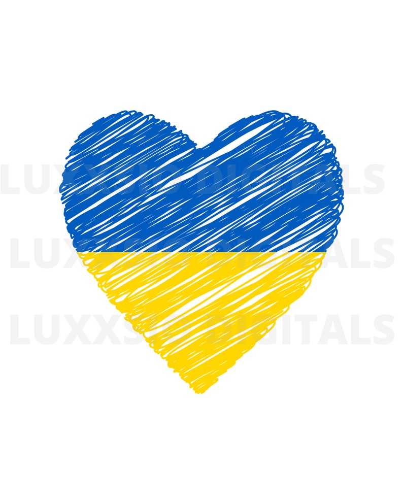Download Ukraine Heart SVG Designs For Your Craft Projects 