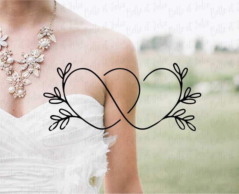 Love Intertwined Double Heart SVG, Double Heart Svg, Valentine SVG, Wedding CriCut Files, Silhouette, Wedding Svg Cut Files, Love Wall Decor, Wedding Svg#3