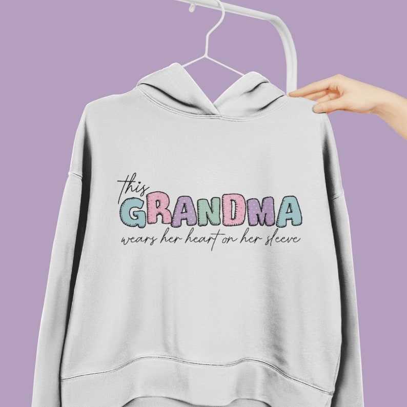 Valentines Grandma SVG, Candy Heart Svg#9