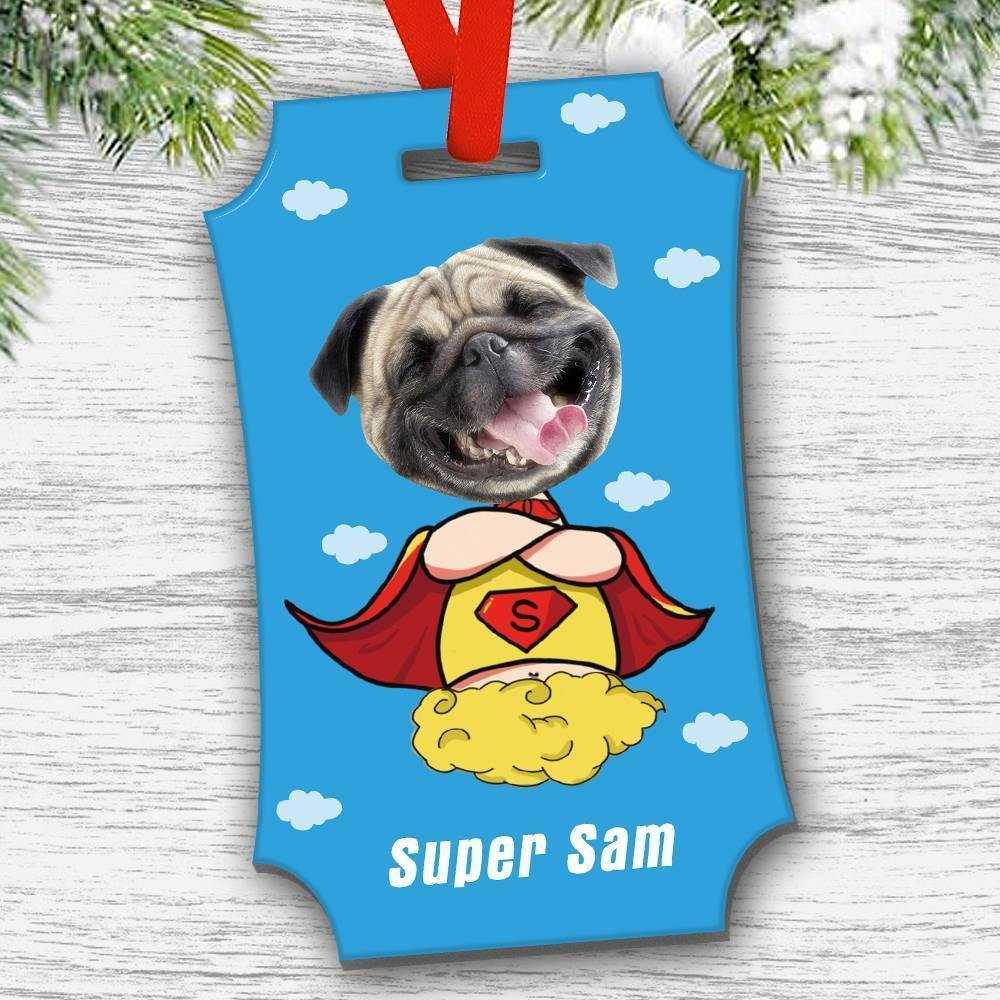 Custom Photo Ornament Beautiful Memories Rectangle-shaped - Avatar