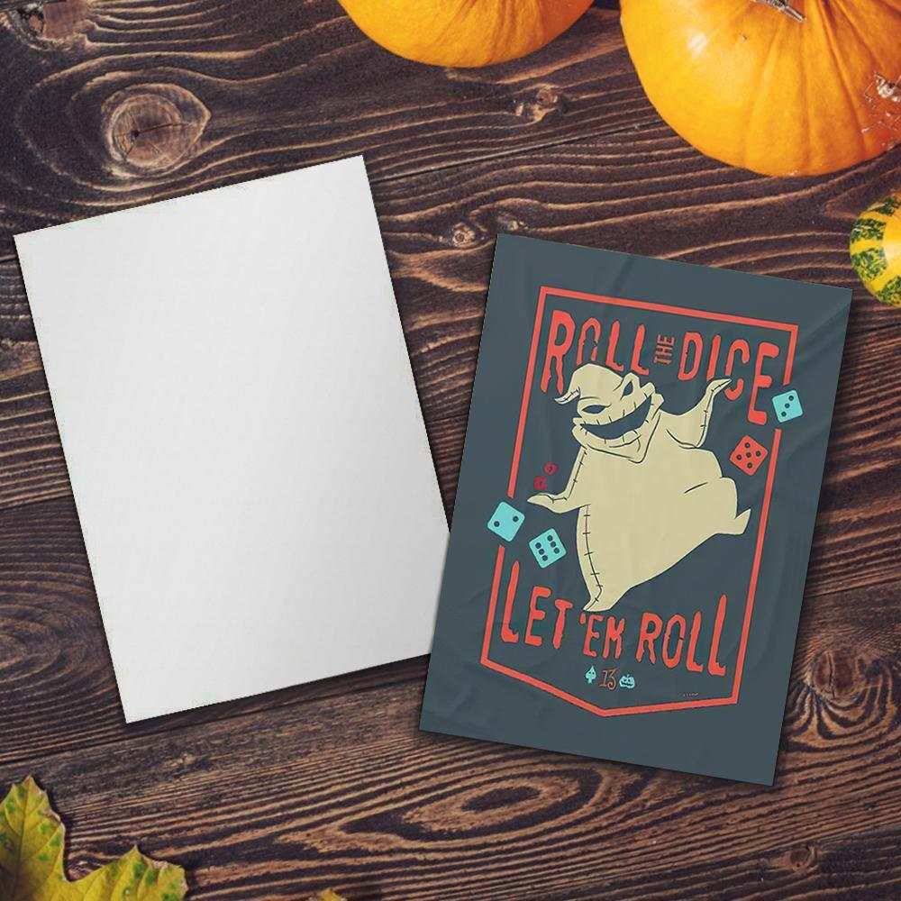 Oogie Boogie Halloween card for celebrate Halloween with your friends and family