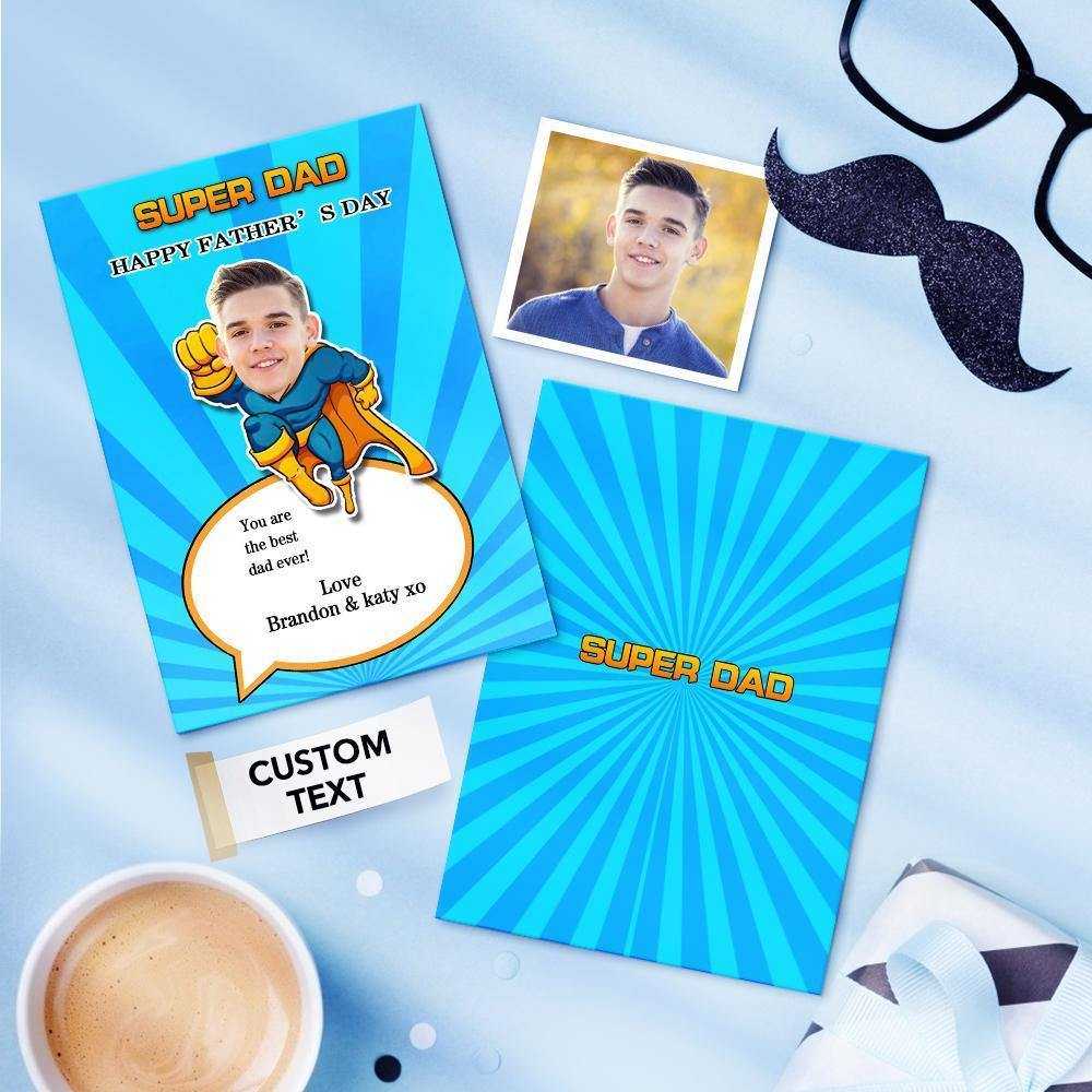 Custom greeting card  Father's day greeting cards for father
