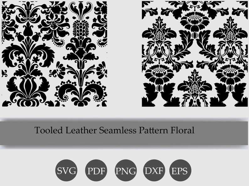 TOOLED LEATHER SVG **Digital Download Only**