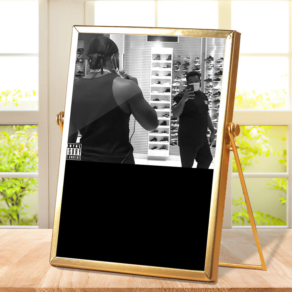 Jidion Plaque Classic Celebrity Plaque Fuck Tyrone by Jidion Plaque with Golden Frame