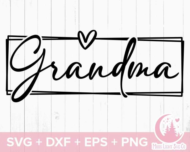 Grandma Mothers Day Svg, Blessed Grandma Svg#1