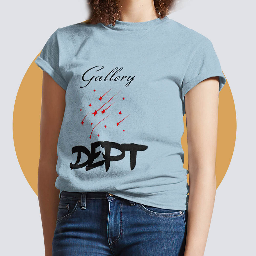 Gallery Dept. logo-print Cotton-jersey T-Shirt - Men - Black T-shirts - M