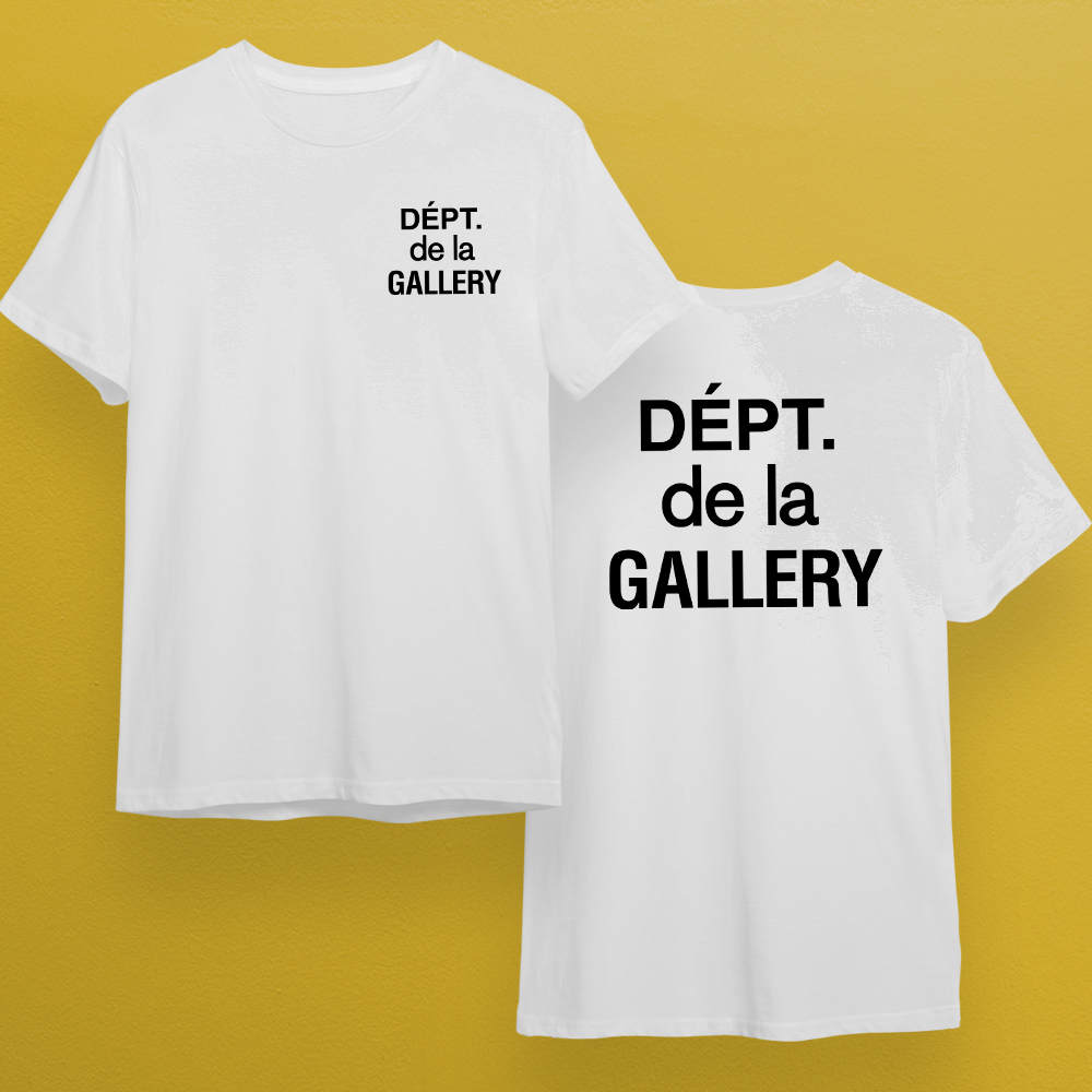 Gallery Dept. Dept de La Galerie Printed Cotton-jersey T-Shirt - Men - White T-shirts - S