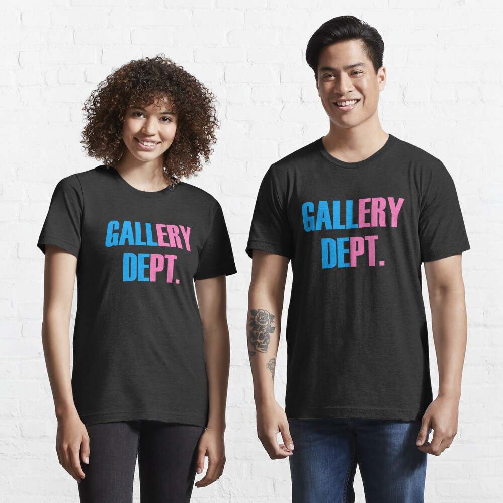 Gallery Dept. logo-print Cotton-jersey T-Shirt - Men - Black T-shirts - M