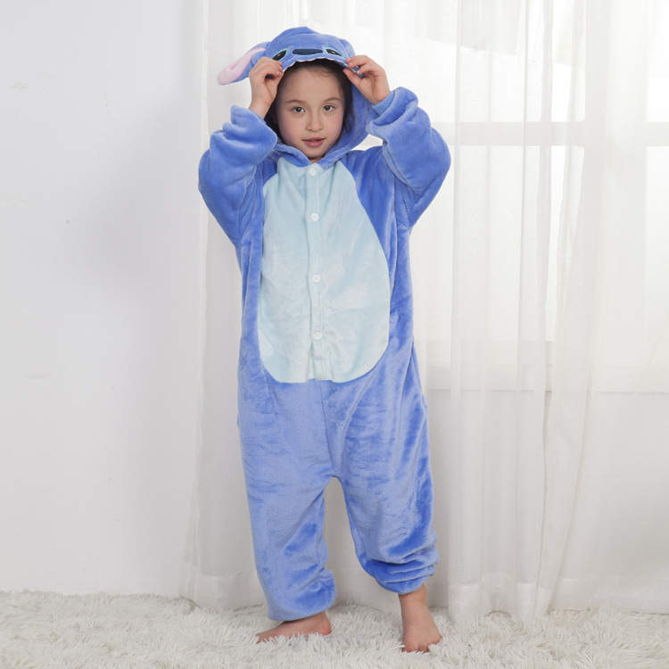 Lilo and Stitch Costume, Kids & Toddler Pink Stitch Onesie Pajamas
