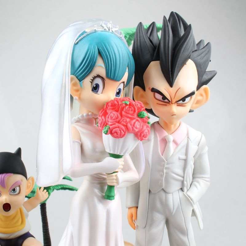 Dragon Ball Animation Bulma Wedding Dress Figure bulmacosplay