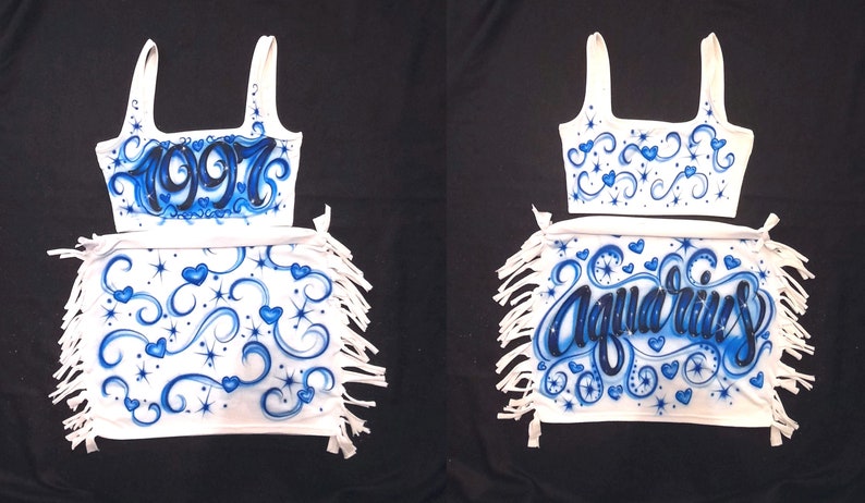 custom airbrush outfits