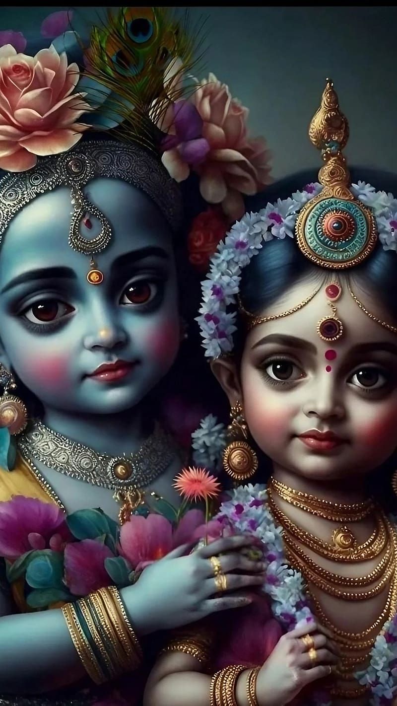 Radha Krishna Animated Images 3D