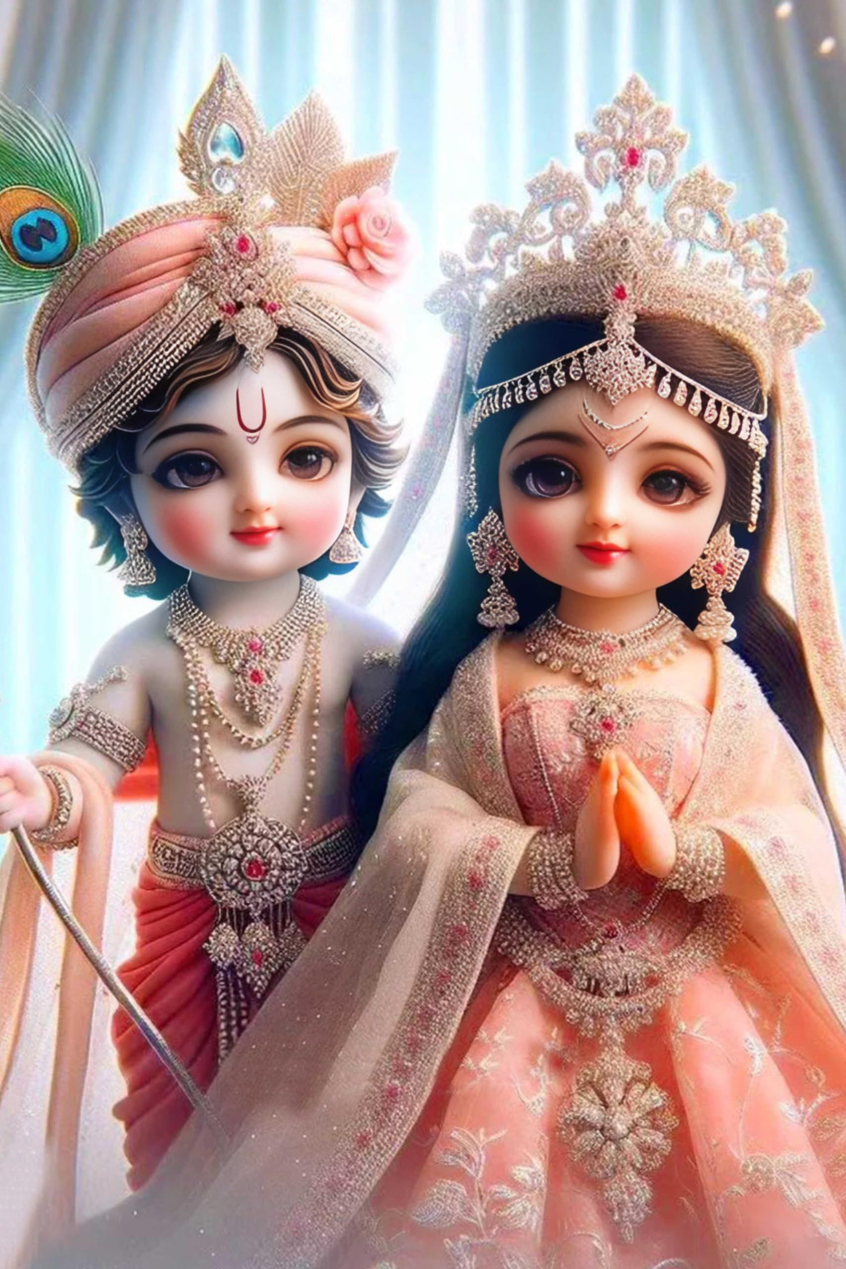 Radha Krishna Animated Images Cute