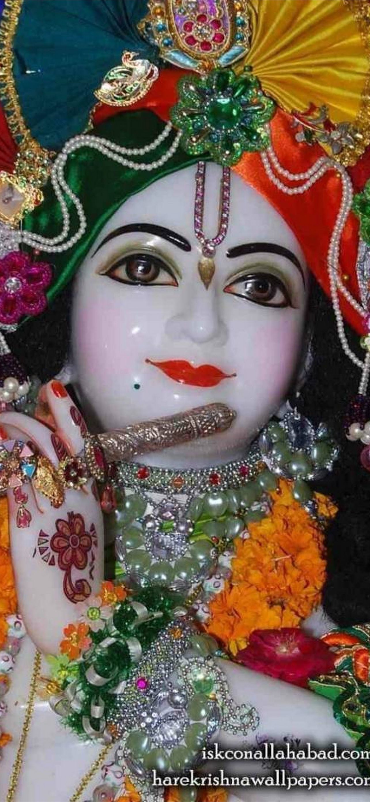Lord Krishna For Mobile Gallery, krishna face HD phone wallpaper | Pxfuel