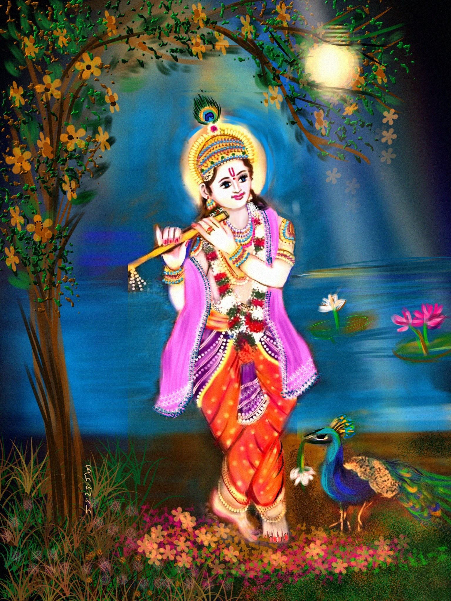 Jai Shri Krishna 🙏🌼 | Radha krishna wallpaper, Lord krishna wallpapers,  Krishna
