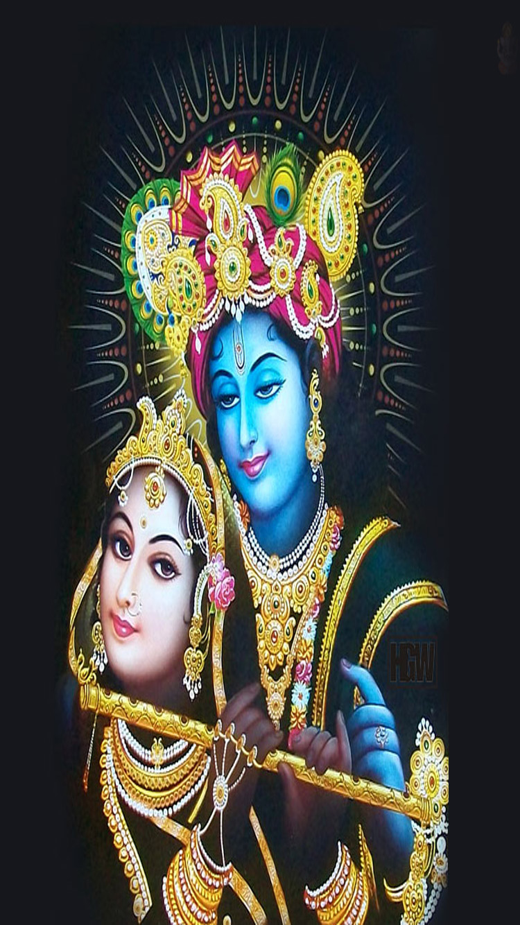 Background Lord Krishna for Android and iOS smartphones Krishna Iphone HD phone  wallpaper  Pxfuel