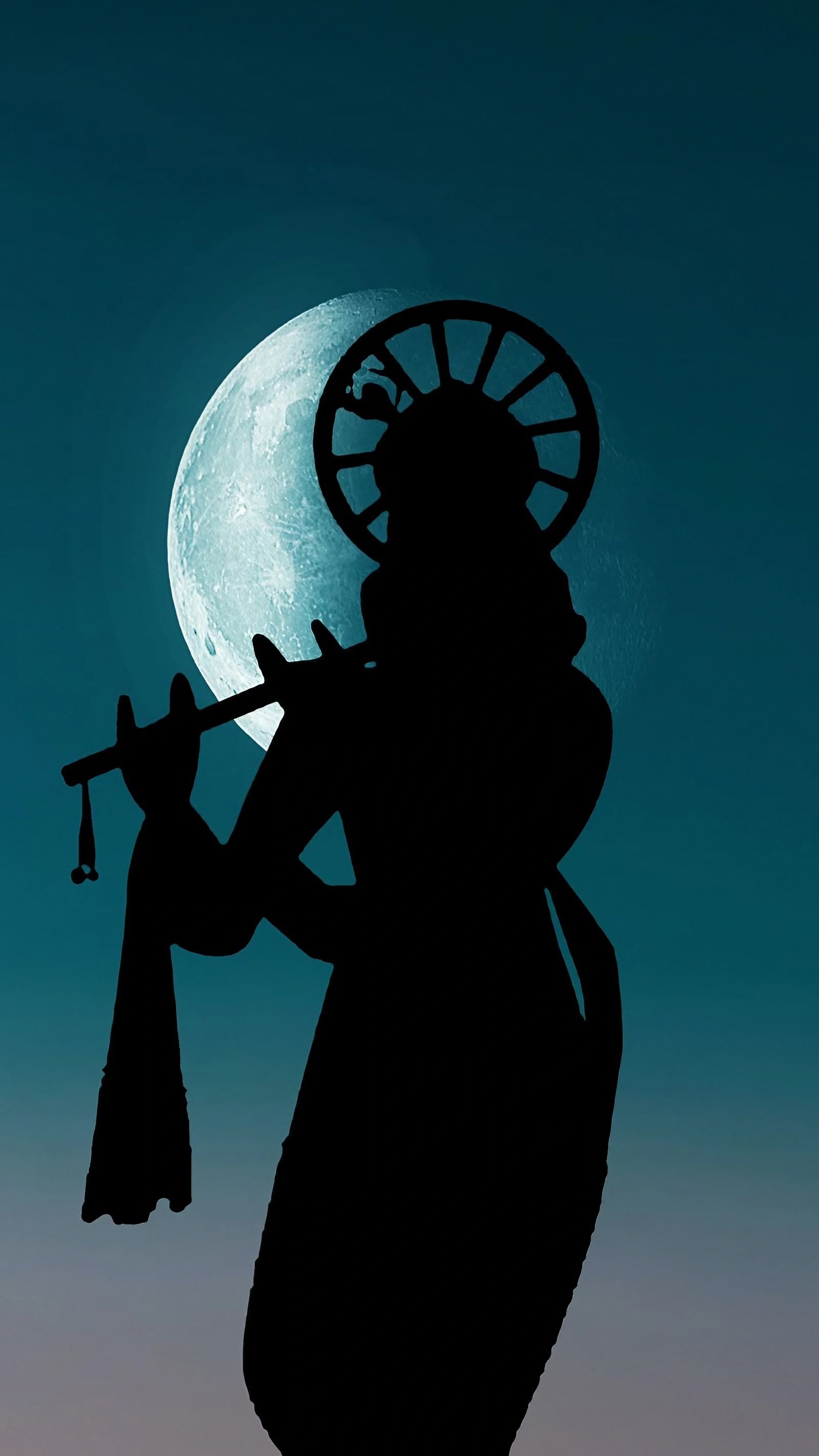 Lord Krishna Creative Shadow lamp - WallMantra