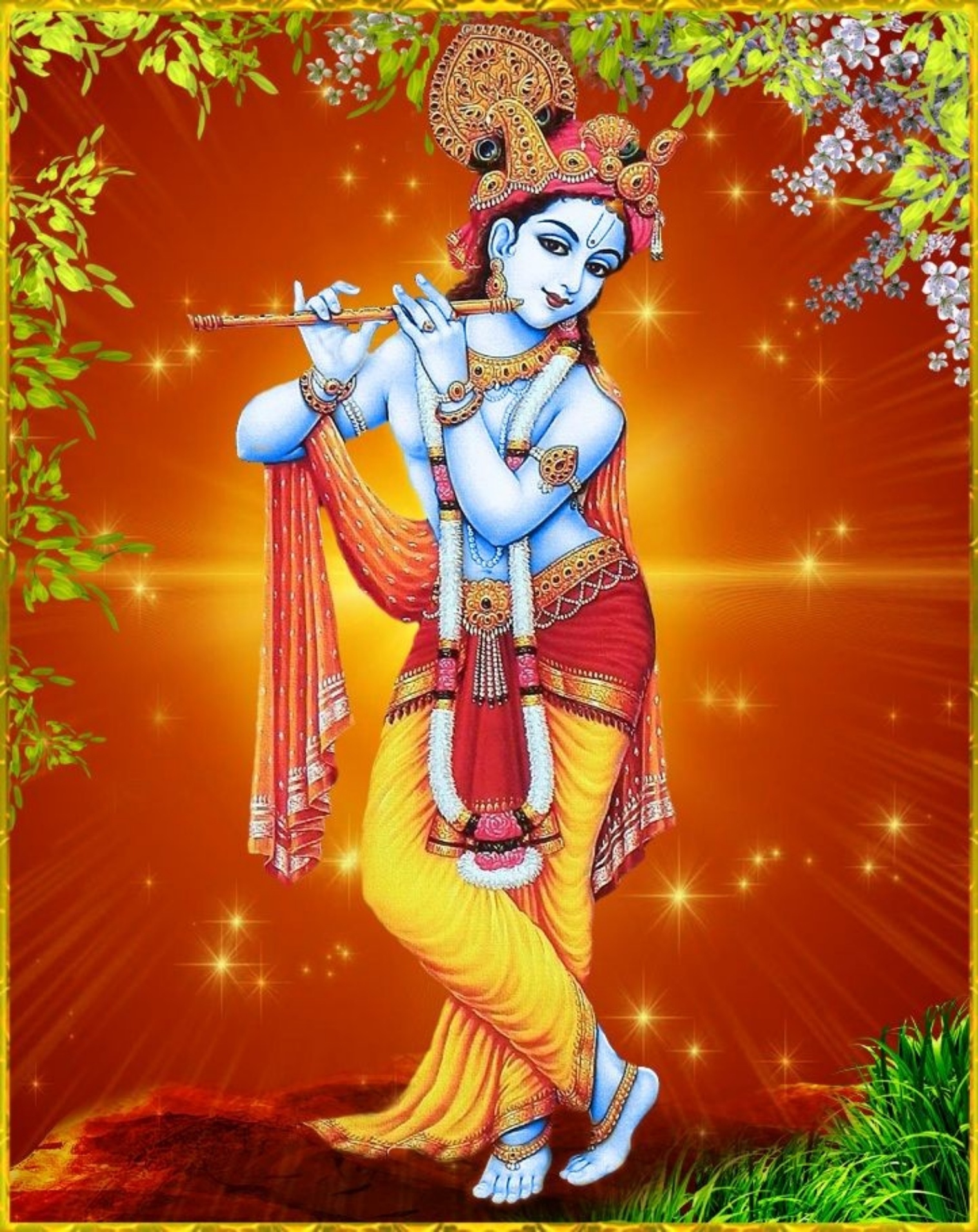 Shri Krishna HD Wallpapers for Desktop Free Download