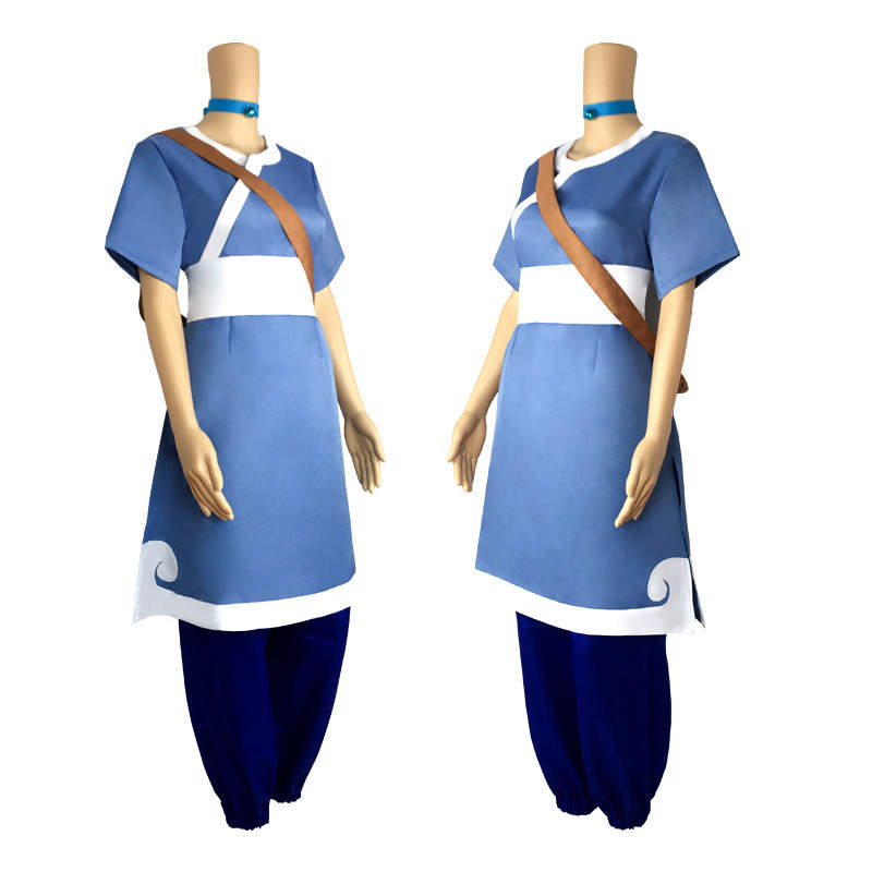 Avatar: the last Airbender Katara Halloween Carnaval Cosplay Costume –