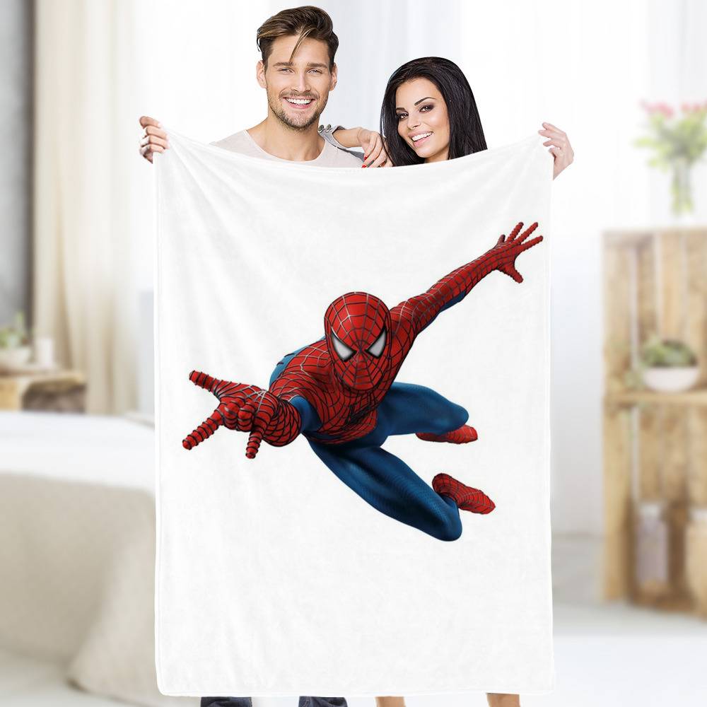 Spiderman discount snuggie blanket