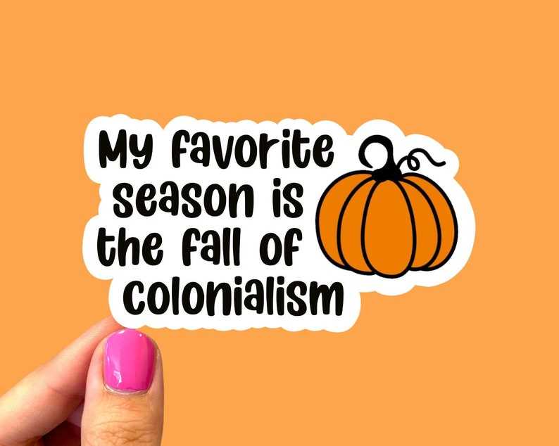 Fall Feminist Stickers Beautiful And Refined Glossy Halloween Pumpkin Stickers  #1