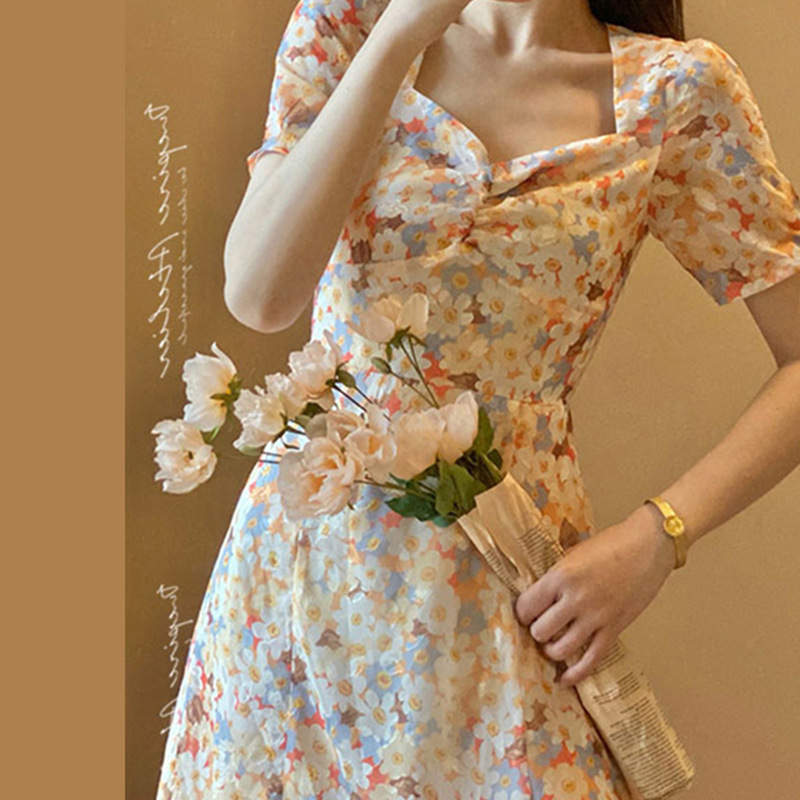 Mini Quince Dress Sunflower – Boutique Moroleon