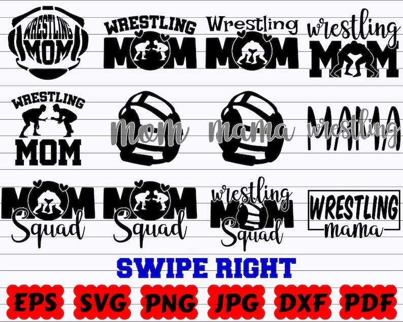 Wrestling Mom Svg | momsvg.store