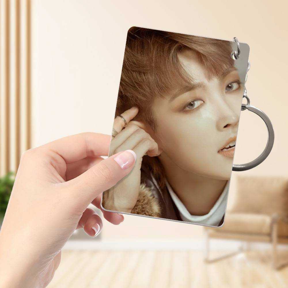 YX&ST Kpop ATEEZ Merchandise Set, ATEEZ Photocard, Stickers, Bracelet, Face  Shield, Rings, Pendant Necklace, Button Pin, Keychain, Phone Ring Holder