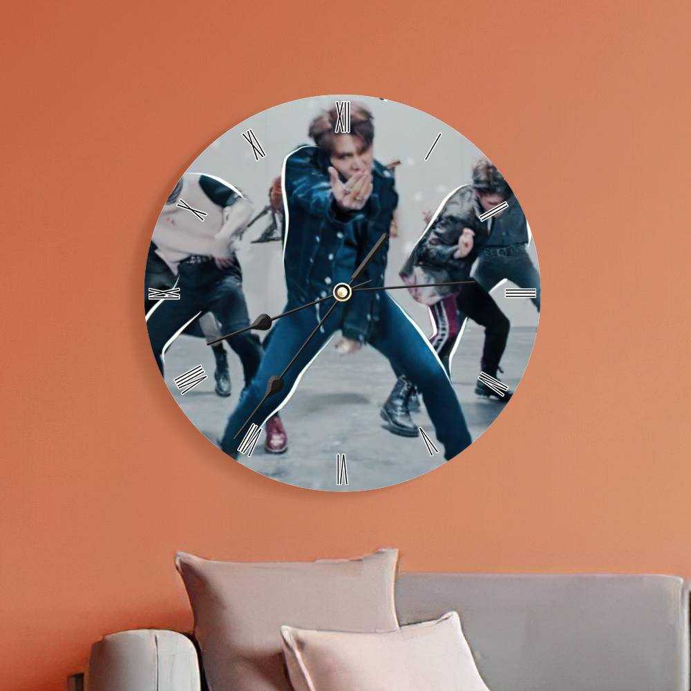 Ateez round stickers decorative stickers gift for fans