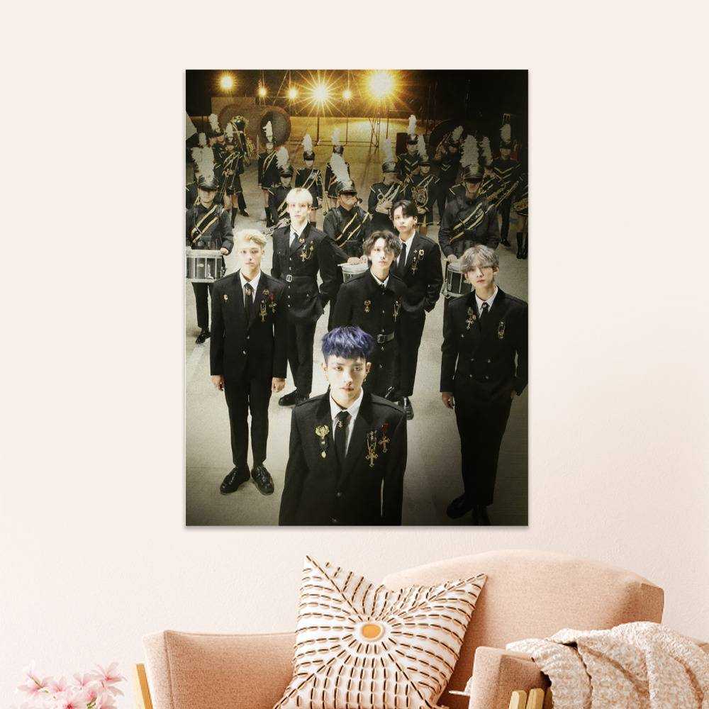 Ateez Poster Art Wall Poster Sticky Poster Gift For Fans