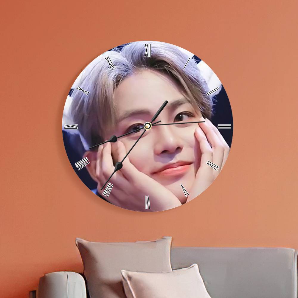 Ateez round stickers decorative stickers gift for fans