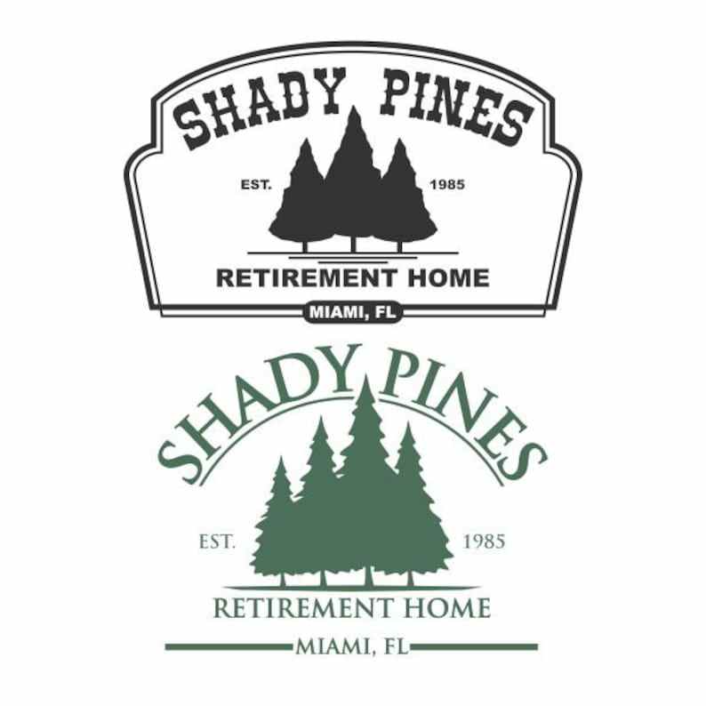 Pine Tree Svg, Shady Pines Cuttable Design SVG PNG & eps Designs Cricut Cameo File Silhouette