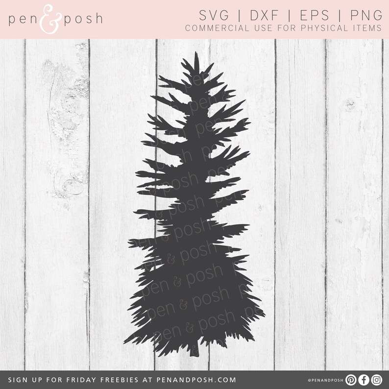 Simple Pine Tree Svg, Pine Tree SVG - Christmas Tree SVG - Christmas Svg - Tree Svg - Christmas Tree Svg Files