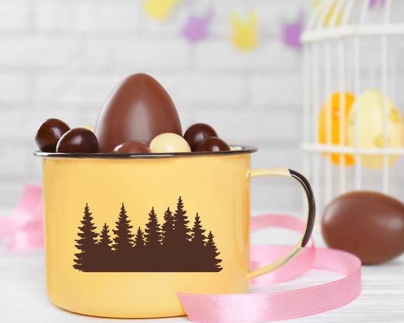 Simple Pine Tree Svg, Forest svg Pine Tree Border svg Tree Line svg Tree svg Deer svg Forest Cut Files#6