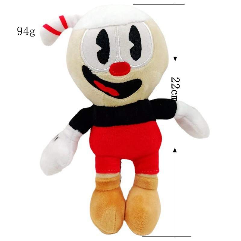 The Cuphead Show Cuphead Plush Doll 15 Animated Series Character Soft Toy  : : Toys & Games