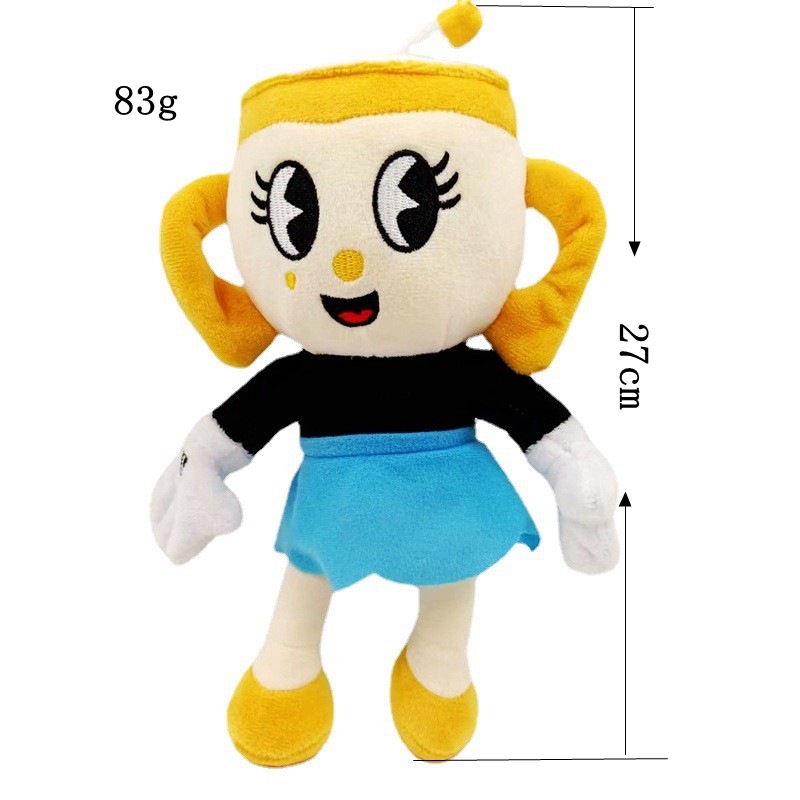 Cuphead Plushies, The Cuphead Show King Dic Soft Stuffed Game Toy Doll