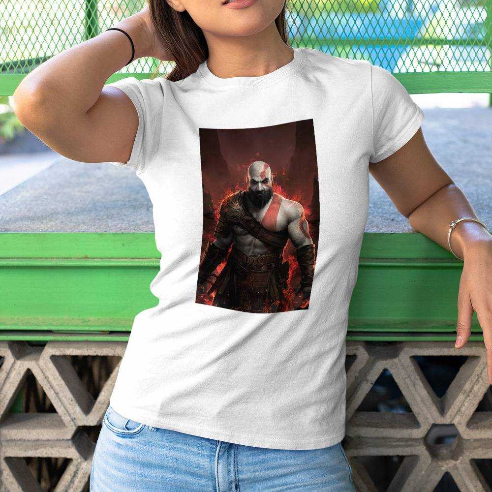  God of War: Ragnarok Silver Kratos and Atreus T-Shirt :  Clothing, Shoes & Jewelry