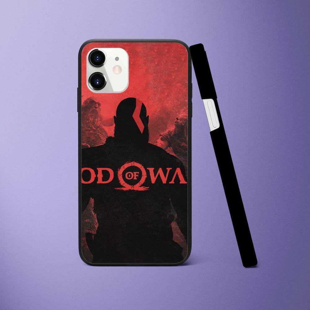 Kratos: God of War, a phone case by onyx - INPRNT