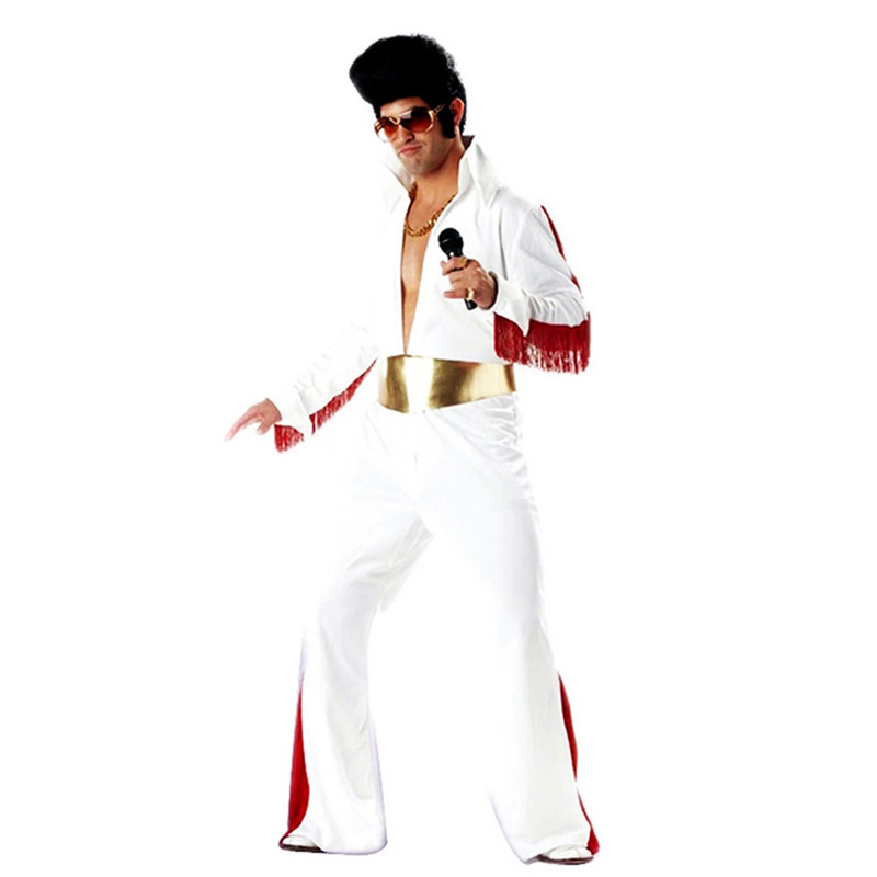 Elvis Presley's White Eyelet Jumpsuit From 1972 New York Concert Sold –  Deadline