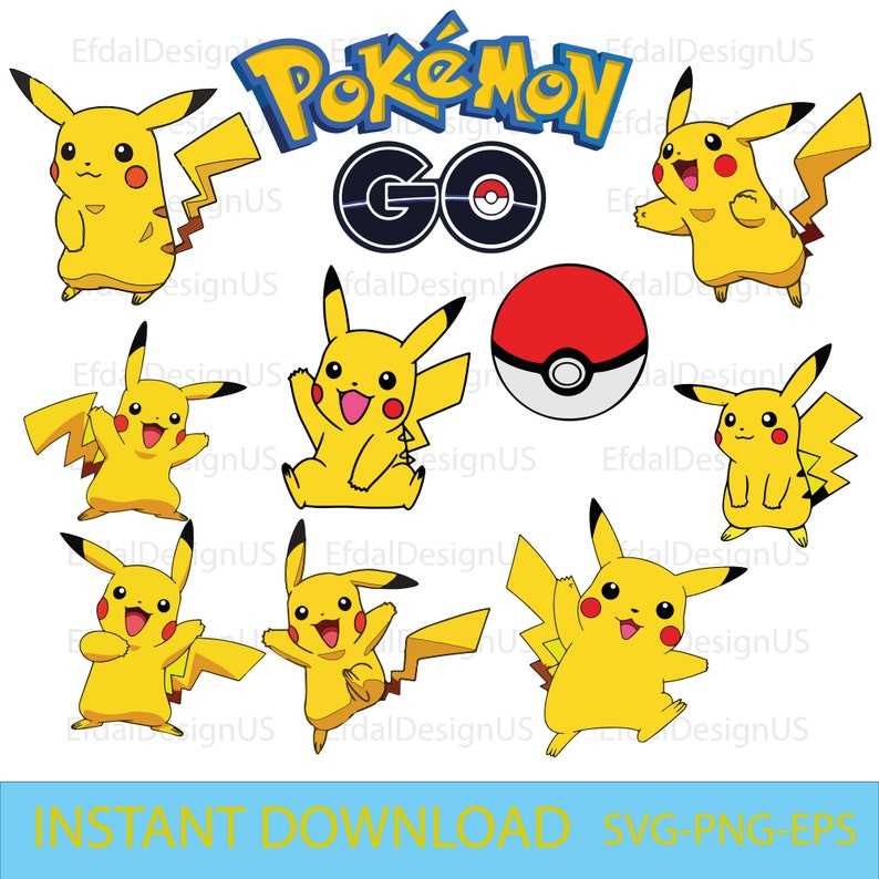 Pokemon characters vector - PNG Logo Vector Downloads (SVG, EPS)