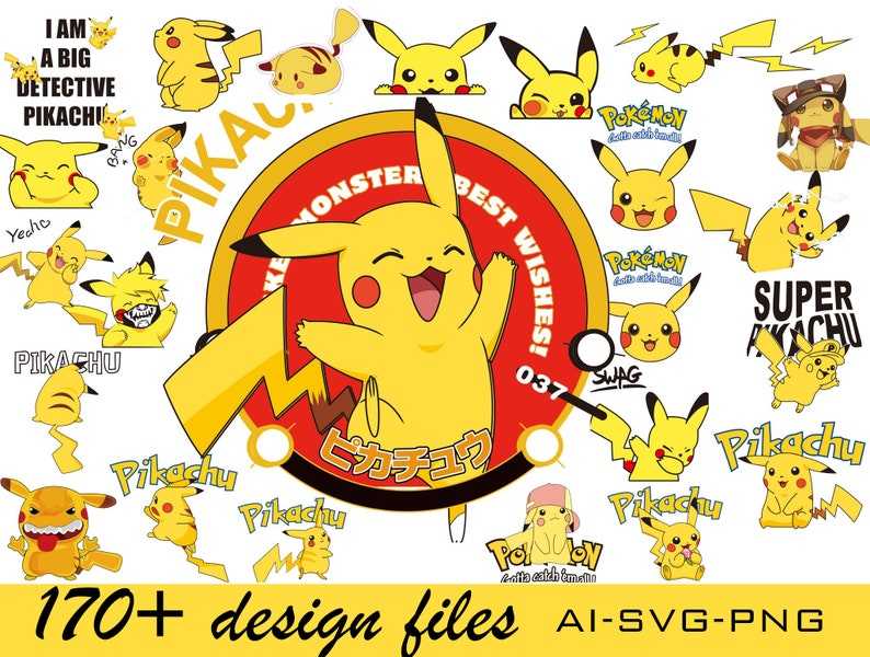 Pokemon characters vector - PNG Logo Vector Downloads (SVG, EPS)