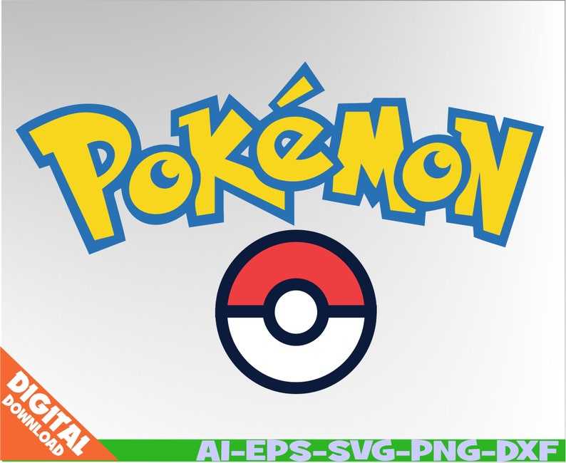 Download Pokemon Ball Logo Svg Designs For Your Craft Projects