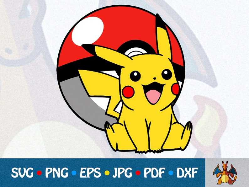 Pokemon Pikachu Logo Svg
